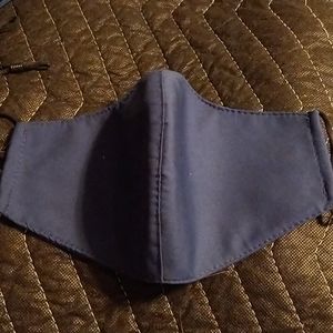 Navy blue mask
